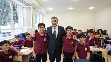 Bakan Tekin, Bakü Türk Anadolu Lisesi Ahmetli Yerleşkesi'nin Açılış Töreni'ne katıldı